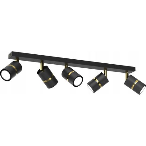 PLAFONNIER PLAFON STRIP SPOT TUBE 5 GU10 (1/5)
