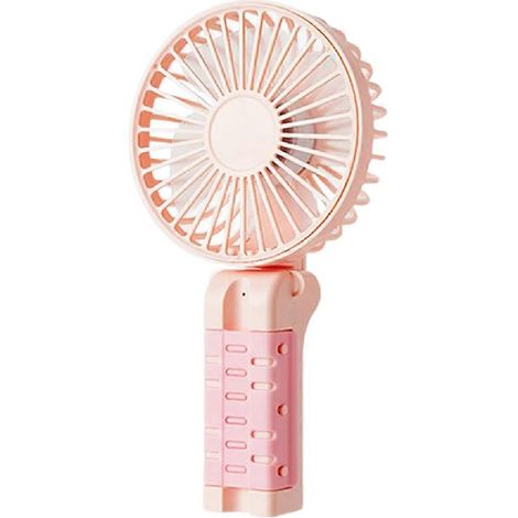 À clip ventilateur rechargeable réglable pliable 3 vitesses à main refroidisseur petit refroidissement accessoires B (1/5)