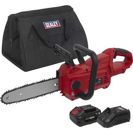 Sealey SV20 Series 25cm Cordless Chainsaw Kit 20V 4Ah CP20VCHSKIT1