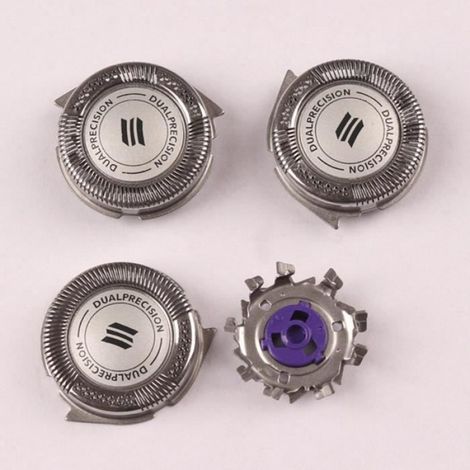 Tête de Rasoir - Compatible Philips Norelco HQ8 - Pour Rasoir Électrique - 6 Pièces (1/4)
