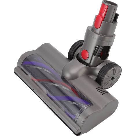Accessoire de tête de balai électrique avec rouleau rotatif amovible et éclairage LED pour aspirateurs V6, V7, V8, V10 et V11 (1/5)