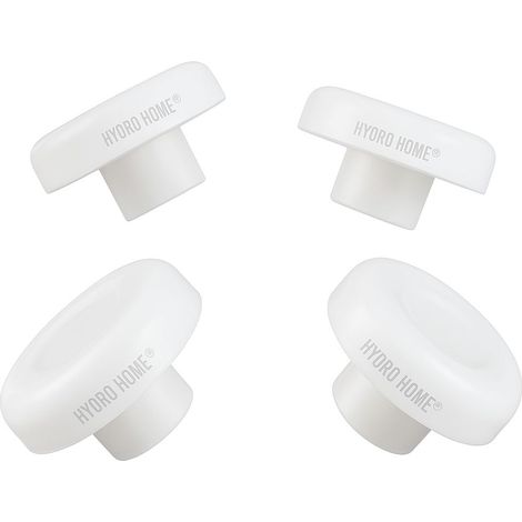 Kit paracolpi tondi in plastica H 0,4cm per copriwater (1/3)