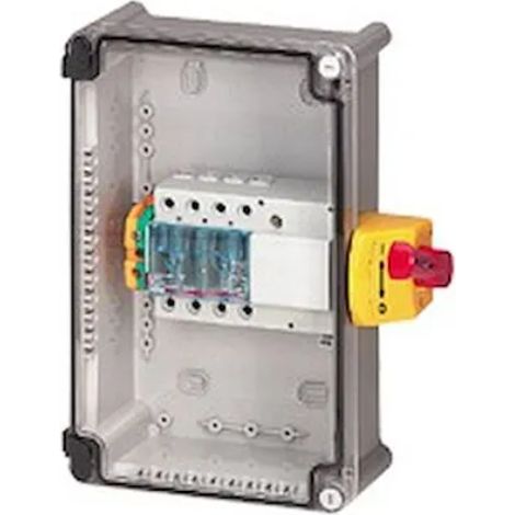 Legrand 022617 Anschlusskasten 63 A, IK07, 4P – Vistop Inter-Sect + Viking 3 Erdungsklemmenleiste