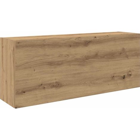 Maison Exclusive - Bad-Wandschrank Artisan-Eiche 100x25x40 cm Hol