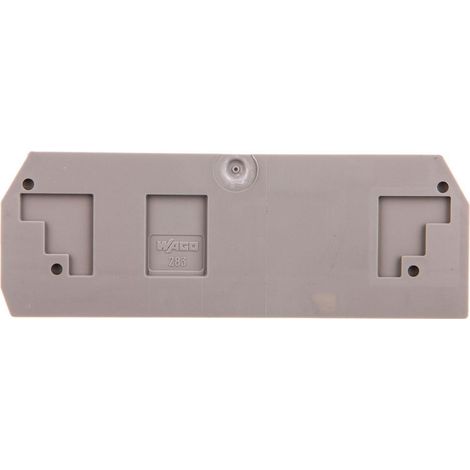 Accessoires de connexion Wago 283-350 épaisseur 2.5 mm gris
