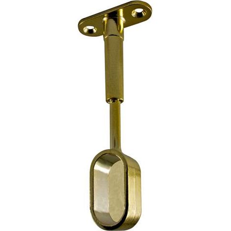 SUPPORTO CIECO PER TUBO OVALE - OTTONATO