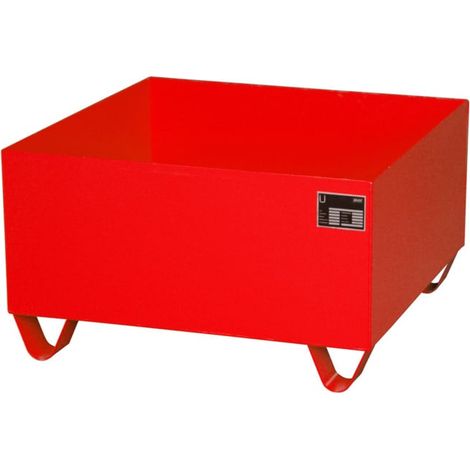 Bauer Südlohn plateau de récupération 2000, laqué, rouge feu