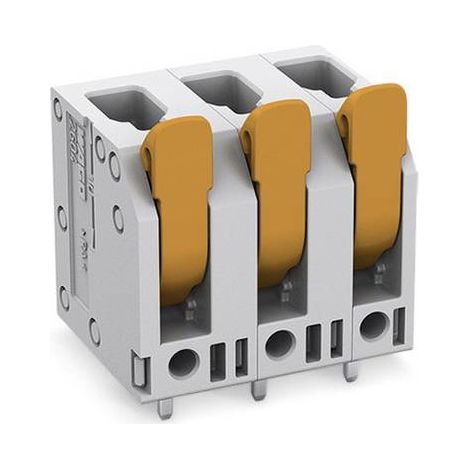 Borne pour circuits imprimés WAGO 2604-3308 4 mm² Nombre de pôles 8 1 pc(s) Q608902 (1/3)