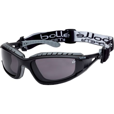 Bolle Safety TRACPSF TRACKER PLATINUM Safety Goggles Vented Smoke BOLTRACPSF