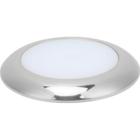 Ultraflache 152-mm-12-V-LED-Deckenleuchte, IP66 wasserdicht, zur Aufputzmontage für Boote, Yachten, Wohnmobile und Lieferwagen. (1/5)