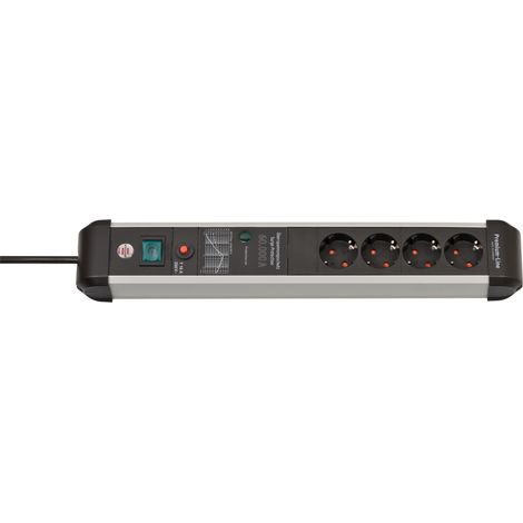 Brennenstuhl multiprise noire avec protection surtensions 3500 W (1/8)