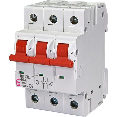 Interruttore di sezionamento 40A SV 340 (1/4)