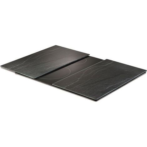 Herdabdeck, Schneideplattenset Schiefer, 2er Set (1/2)