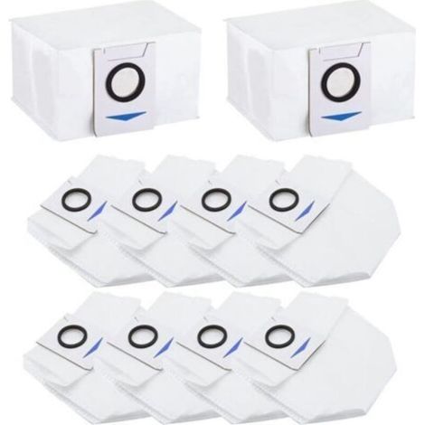Lot de 10 sacs pour aspirateurs Deebot X1 Omni / X1 e Omni / T20 Omni, sacs à poussière de rechange pour aspirateurs (1/5)