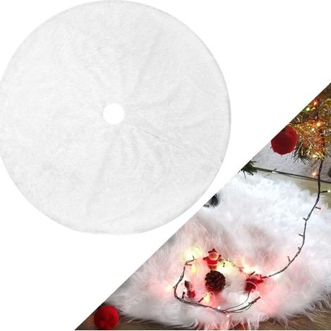 Jupe de sapin de Noël en peluche, tapis de sapin de Noël, tapis de sol pour sapin de Noël (1/5)