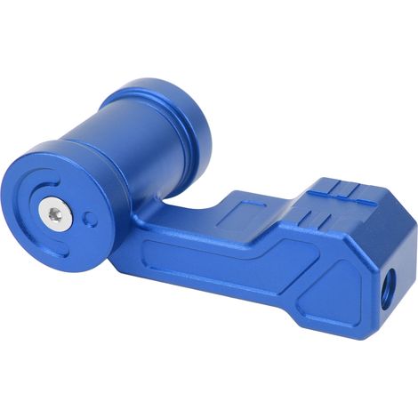 Poignée de vitesse manuelle en aluminium T Handle, levier de vitesses style aviation avec adaptateurs, remplacement pour Acura, bleu (1/5)
