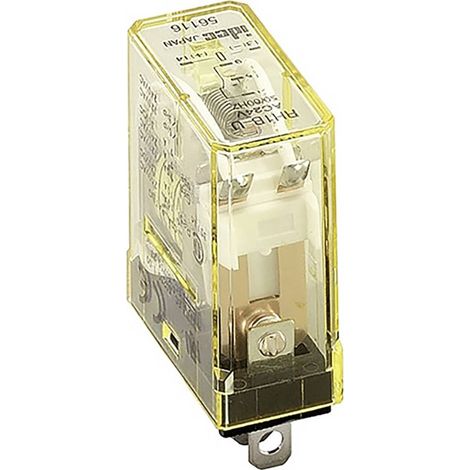 Idec RH Series Relè industriale Tensione nom.: 24 V/DC Corrente di commut. max.: 10 A 1 pz.