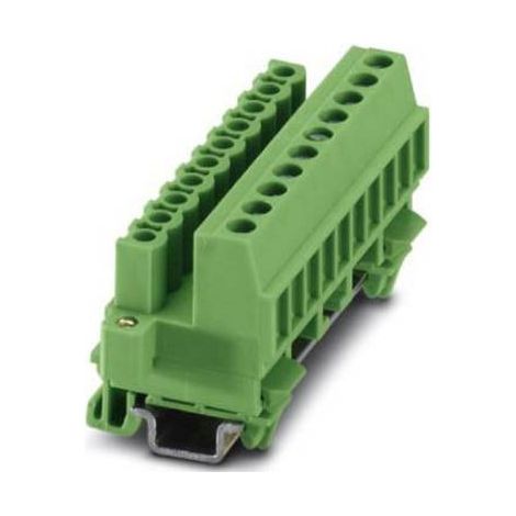 Phoenix Contact Boîtier femelle pour câble Nbr total de pôles 10 Pas: 5.08 mm 1849163 1 pc(s) (1/2)
