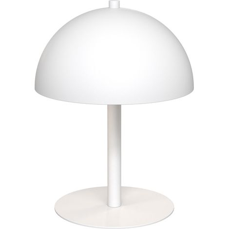 Lampada Da Tavolo Moderna Demetra Acciaio Bianco 2 Luci G9 Ip20 (1/5)