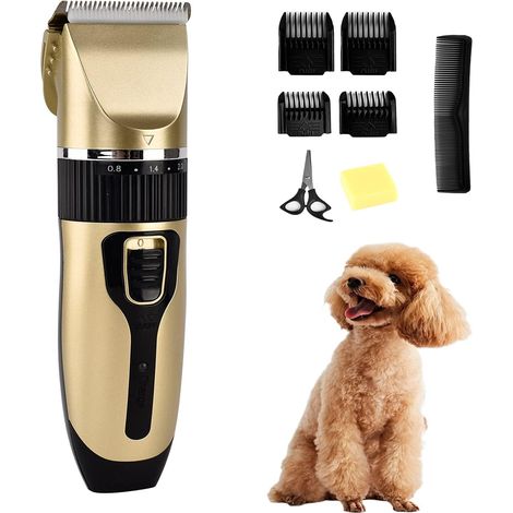 Chien de compagnie machine d'escrime professionnelle, tondeuse à cheveux professionnelle, tondeuse à barbe tondeuse de précision