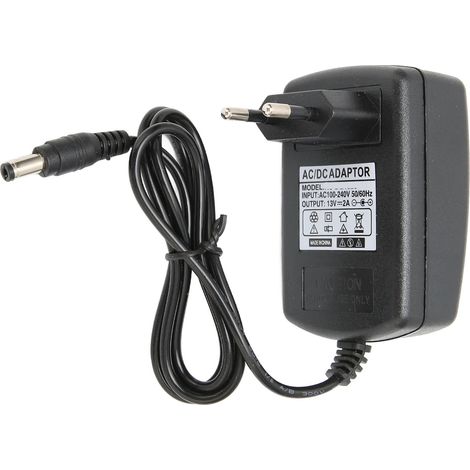 Alimentation Secteur 13V 2A Universelle, Adaptateur AC/DC Sécurisé pour Voiture, Maison, Hôtel - 100‑240V, Prise EU (1/5)