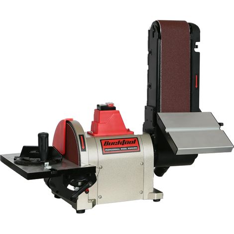 Ponceuse à bande 4 po x 36 po et ponceuse à disque 8 po avec moteur à entraînement direct 3/4HP (1/5)