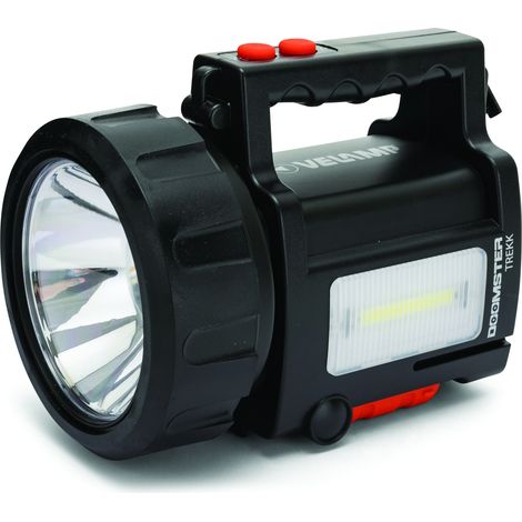 Proyector recargable anti blackout + Luz lateral + power bank DOOMSTER TREKK VELAMP