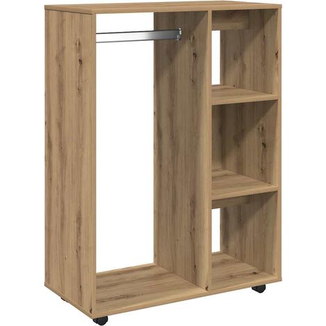 Maison Exclusive - Armadio Rovere Artigianale 80x40x110 cm in Legno Multistrato