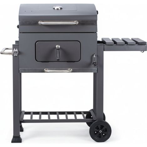 Holzkohlegrill mit Rädern für Garten und Terrasse Default Title (1/5)