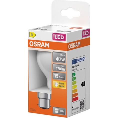 Ampolla Osram star classic a40 filament 3.4W 470lm (1/2)
