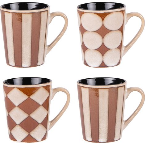 Table Passion - Coffret de 4 mugs Shelby 40 cl (1/3)