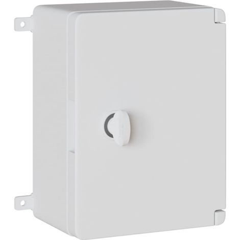 Moderno armadio elettrico dal design pulito 47 x 20 x 60 cm in plastica ABS grigia 020058191
