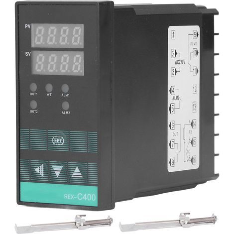 Contrôleur de température numérique intelligent avec accessoires AC220V 50/60Hz