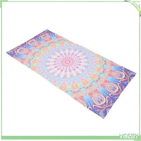 Serviette de plage en microfibre - FAFEICY - Extra Large - Légère - Séchage rapide - Design double face (1/5)