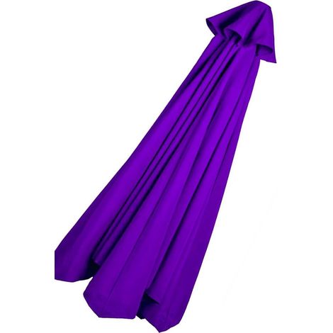 Toile de Rechange pour Parasol Baleines Polyester Auvent de Remplacement pour Parasol de Cour Jardin Plage,9.8ft 300 cm 8 Ribs