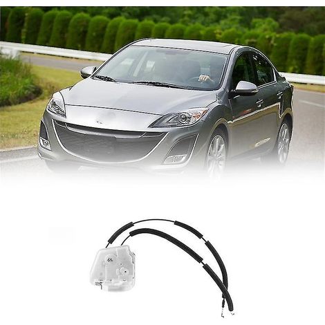 Actuador de la cerradura de la puerta delantera izquierda para Mazda 3 BL