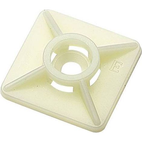 Elematic Basetta Per Fascetta Bidirezion 27X27 Mm - 100 Pz