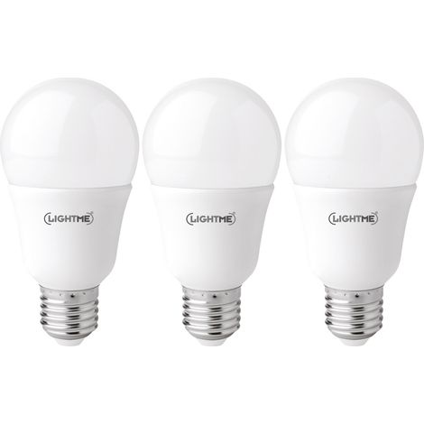 LightMe LM85918 LED EEK F (A - G) E27 Birnenform 11 W = 75 W Warmweiß (Ø x L) 60 mm x 117 mm 3 St. (1/2)