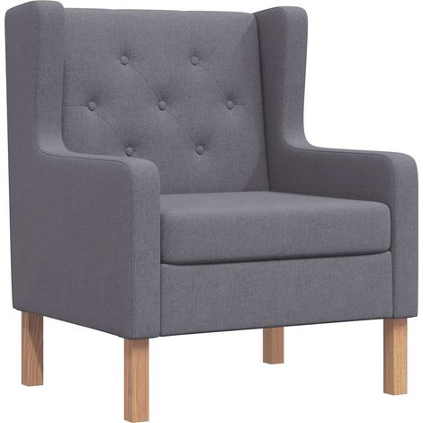 Maison Exclusive - Sessel Grau Stoff