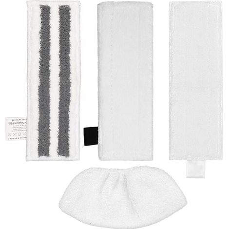 Kit 4 Accessoire pour Nettoyeur Vapeur Kärcher SC2 SC3 SC4 SC5 avec Lavette Kärcher Vapeur Easy Fix (1/4)