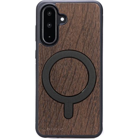 Bewood Holzhülle für Samsung Galaxy A36 5G SMOKED OAK mit MagSafe (1/3)
