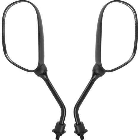 1 paire de rétroviseurs de moto, rétroviseur latéral de guidon, filetage à droite de 8mm pour vélo électrique, Scooter Cruiser