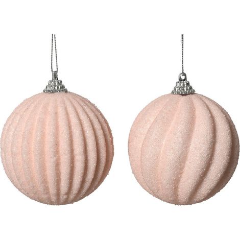 Bola de Navidad colgante de EVA rosa, pieza única