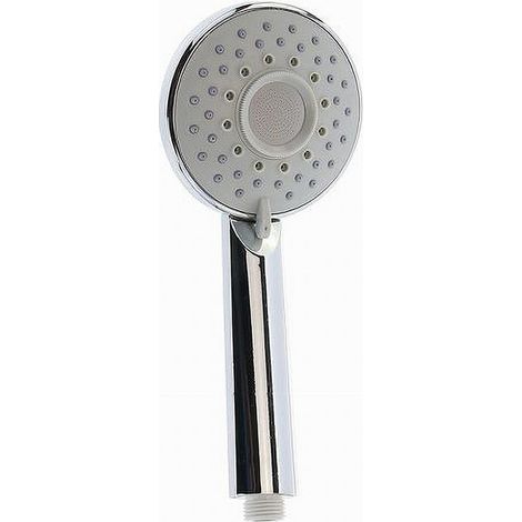 Cleafe - Doccetta Doccino Tondo Bagno Soffione Doccia Moderno Multigetto 25x11.5cm 79707 - (1/2)