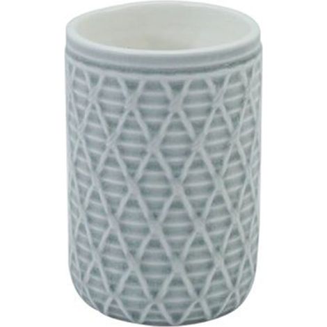 Verre De Porte à Brosse à Dents Grise Avec Effet Accessoire Meubles De Salle De Bain 79279 (1/2)