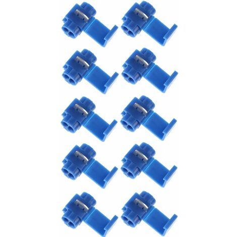Jiajia AI, Cosse Electrique Connecteur Rapide Connecteur Dérivation Auto Dénudants, 10Pièces pour jardin, terr (1/2)