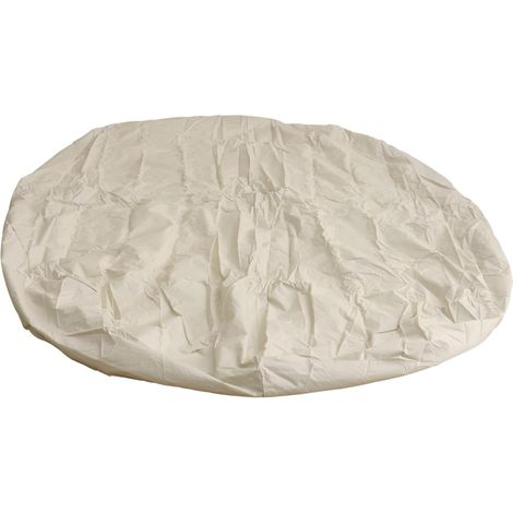Housse Ronde Imperméable pour Bain à Remous Protection Anti-poussière et Intempéries Argenté Résistant Pluie et UV Couverture pour Spa et Piscine Extérieure (1/5)