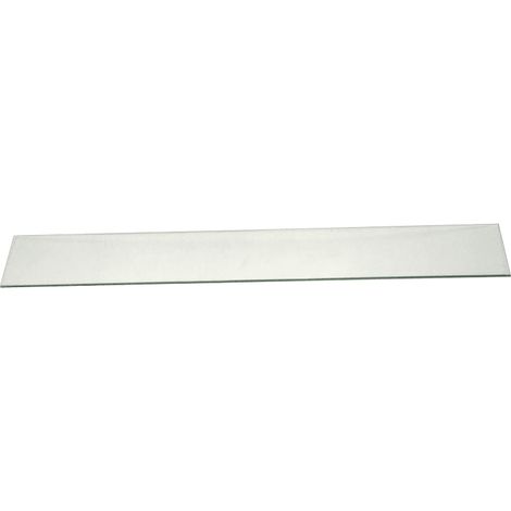 Visière en verre pour hotte – Dimensions 564x82 mm – Pièce détachée compatible avec modèles SCHOLTES et WHIRLPOOL – C00090433
