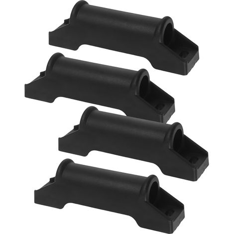 Repose-pieds pour chaise de bureau GLEAVI, 4 patins en plastique (1/5)