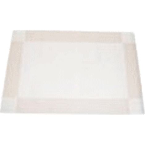 Tovaglietta in PVC facilmente lavabile 30 x 45 cm -Bianco (1/3)